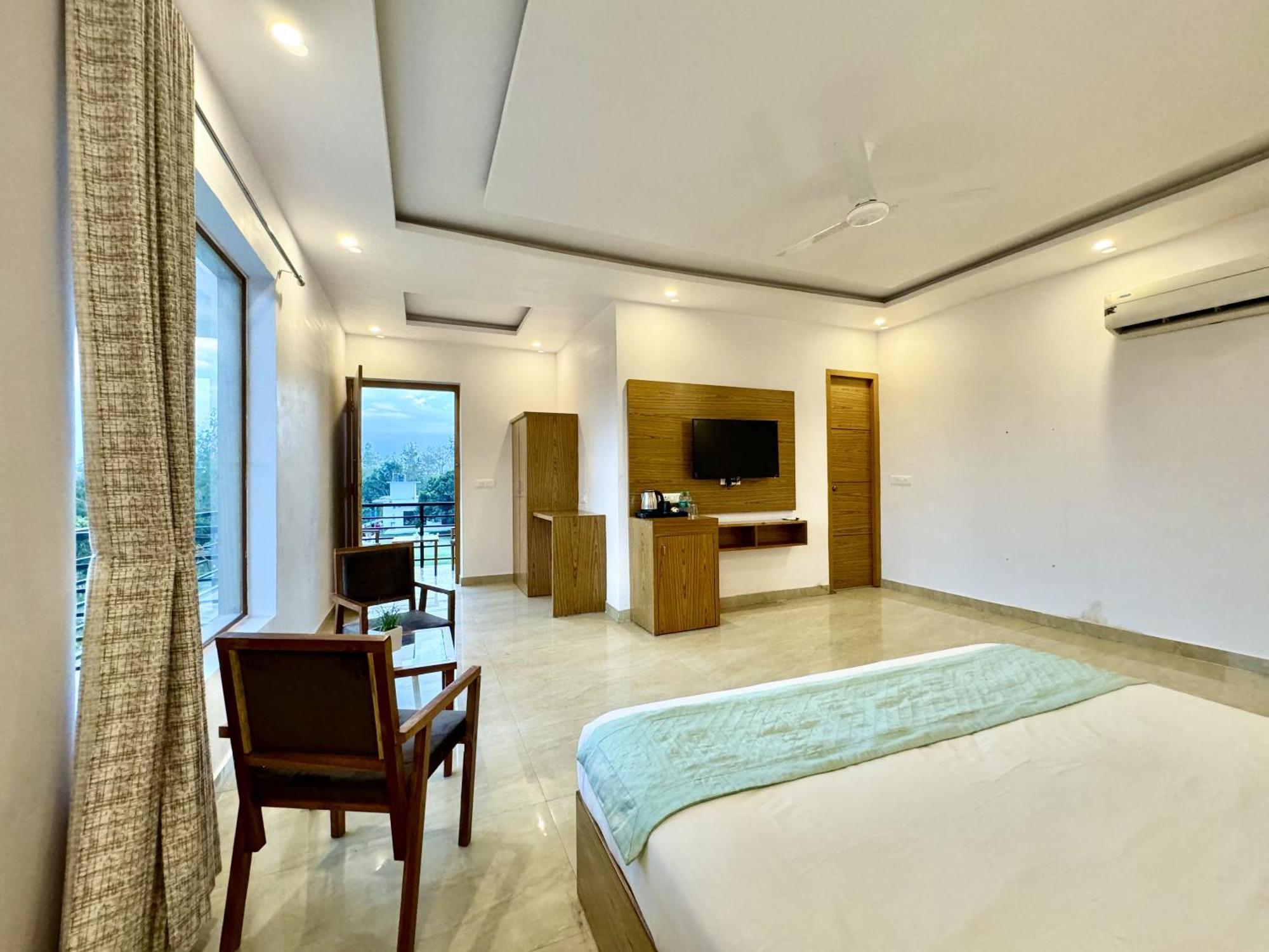 The White Oak Corbett Spa & Resort Rāmnagar Exteriör bild
