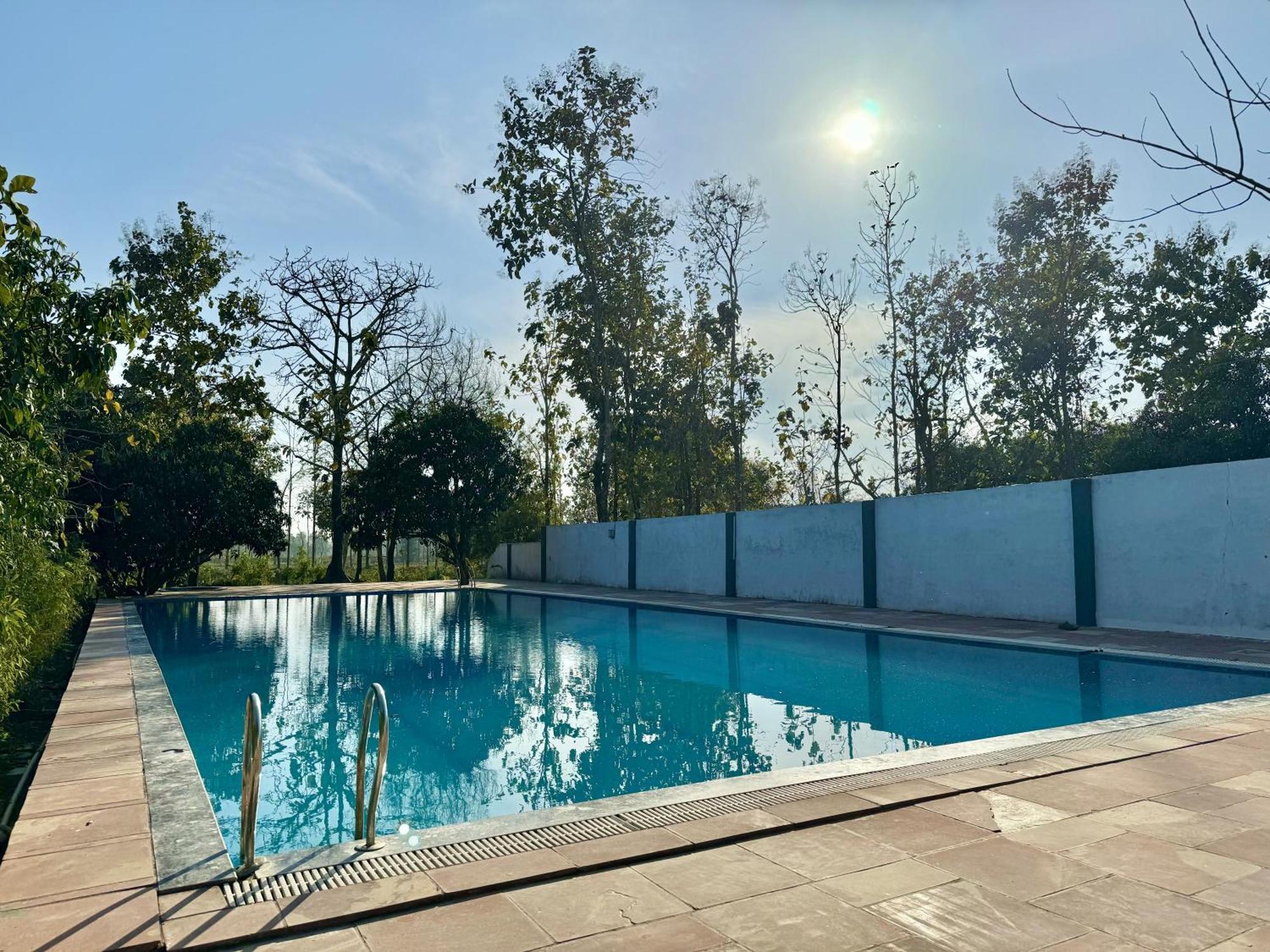 The White Oak Corbett Spa & Resort Rāmnagar Exteriör bild